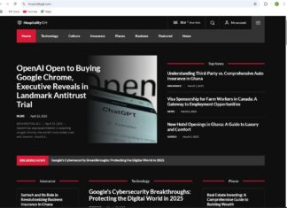 Web Design Project 2, hospitalitygh.com